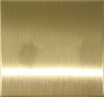 Inox sọc vàng chống van tay 